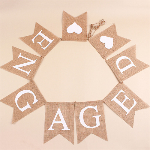 Banderines Para Decoración De Bodas Y Fiestas, Suministros D