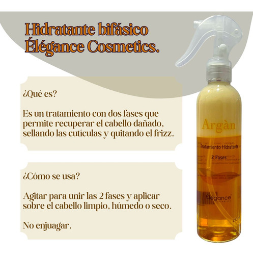 Kit Élégance Cosmetics Sérum Reparador-tratamiento Bifásico
