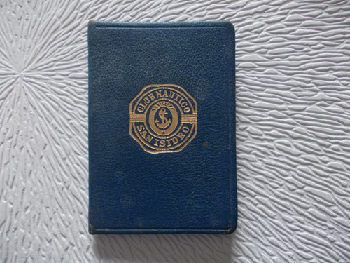 4348- Carnet Usado Club Nautico San Isidro Año 1966