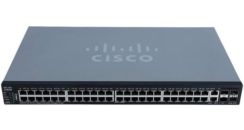 Switch Cisco Sg550x-48 Adm 48 Puertos Gigabite + 4 Sfp
