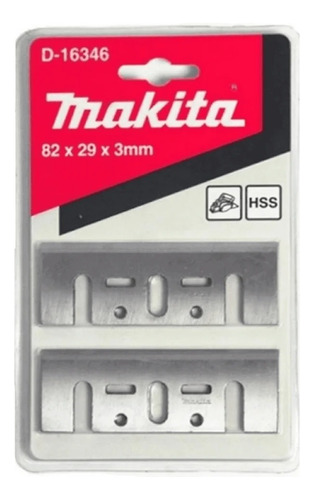 Jogo Faca Plaina Makita 82mm Kp0800 M1100b M1100g M1902b