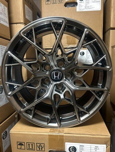 Rines 16 Para Honda Civic Accord 5/114 Hyper Black