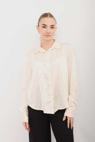 Camisa De Seda Para Mujer - Modelo Sedita De Nano