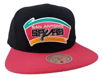 Comprar Gorra Nba Mitchell And Ness San Antonio Spurs Ajustable Orig