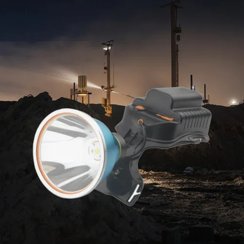 Lampara Camping Cabeza Focos Para Cazar Led Recargable 1500w