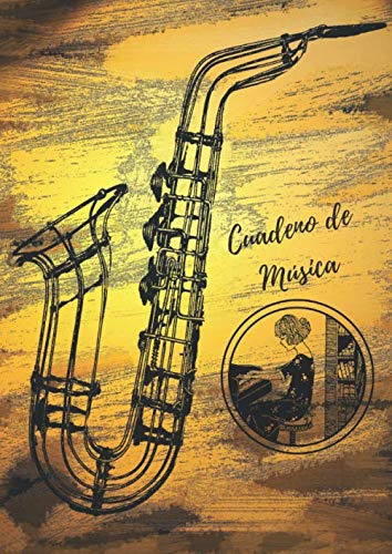 Cuaderno De Musica Pentagramas: Libreta Para Notacion Musica