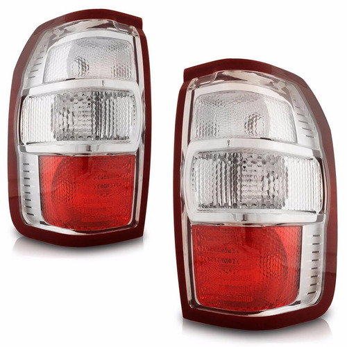 Lanterna Traseira Ford Ranger 2010 2011 2012 Bicolor Tyc Par