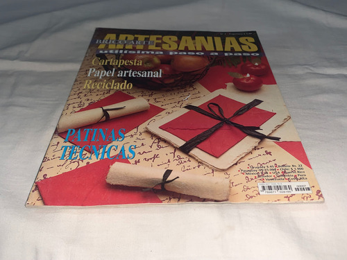 Revista Brico Arte: Artesanias. Patinas Tecnicas N°7 - At. (Usado)