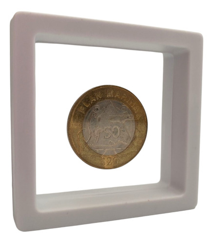 Marco Exhibidor 3d Para Joyeria, Monedas, Pack 10pzs 7x7cm