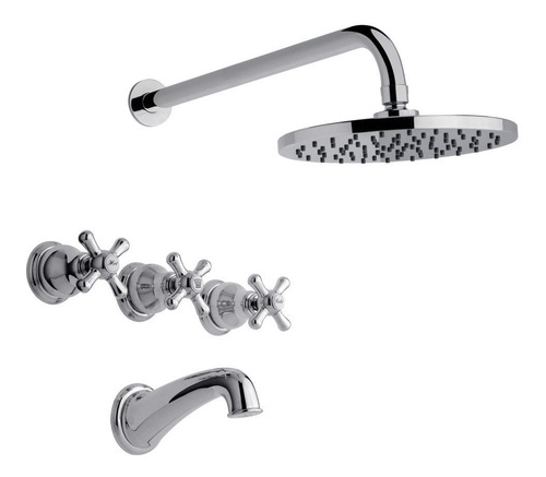 Bañera-ducha Línea Denisse Fv 0103/64-cr