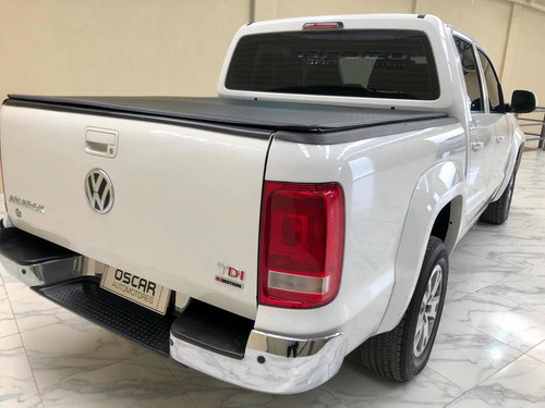 Imagen 5 de 15 de Volkswagen Amarok Comfortline 4x4 180cv Manual Blanca 2017