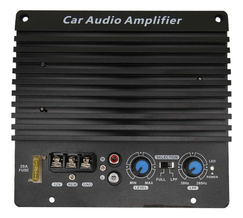 Placa Amplificadora De Potencia Para Automóvil De 12 V, Subw