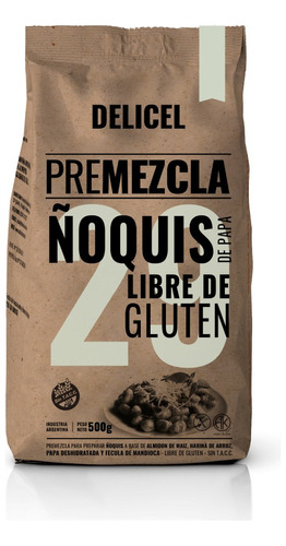 Premezcla Para Ñoquis De Papa Delicel S/tacc S/sal 500g - Fw