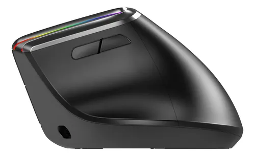 Mouse Vertical Bluetooth Sem Fio Fire Phoenix D-M3 6 Botões