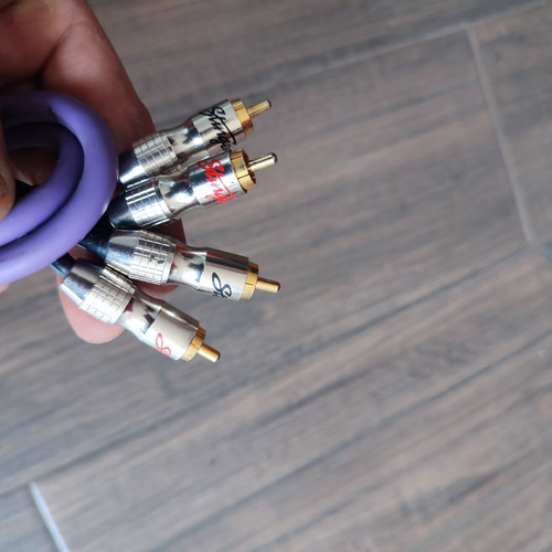 Cable Rca Stinger 2 Metros Usado Original Ofc (Usado)