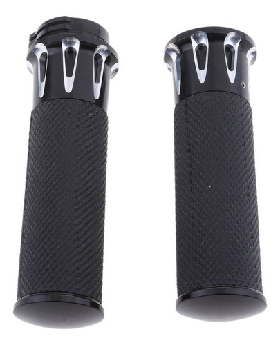 Tg Empuñaduras De Manillar Cromado De 2x1 25 Mm Para Harley