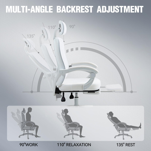 Dowinx Silla De Oficina Ergonómica Silla De Computadora De