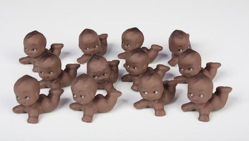 Los Bebés Afroamericanos Kewpie - Para Favores De La Ducha D