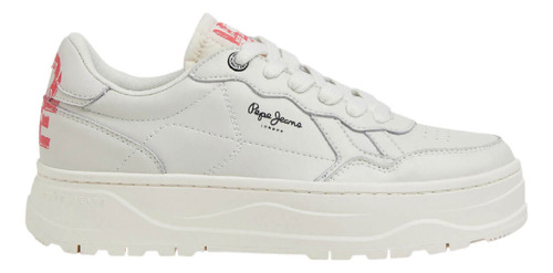 Tenis Pepe Jeans Mujer Kore Love W Blanco - Talla 6