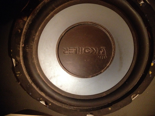 Imagen 2 de 2 de Bajos Marca Koiiler, Con Su Cajon (dos Bajos) 12 W