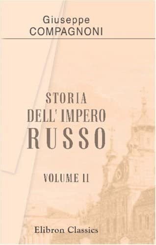 Libro: Storia Dell  Impero Russo: Tomo 2 (italian Edition)