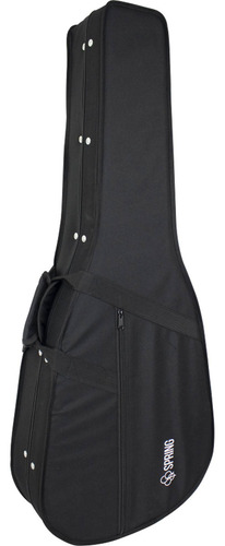 Semi Case De Transporte Para Violão Clássico Spring Sp-cl Cor Preto