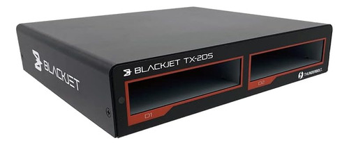 Blackjet Tx-2ds Thunderbolt 3 Cinema 2-bay Dock System, Mont