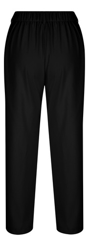 Pantalones Casuales Versátiles De Color Liso, Cómodos, Moda