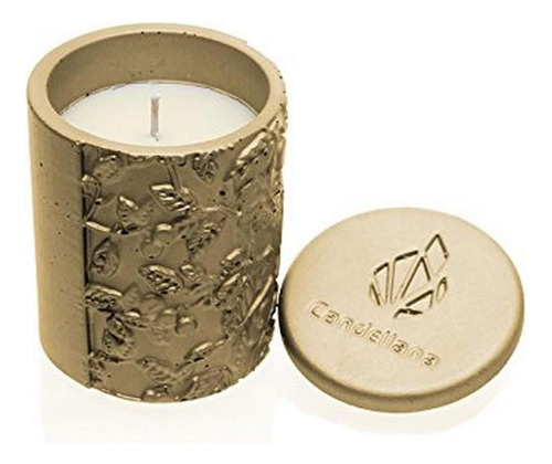 Velas Candellana Velas Velas De Vela Concreta Latte, Aroma: