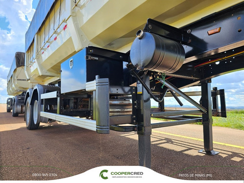 Rodocaçamba Randon 25m 9 Eixos S/pneus 23/24 Dolly Rebaixado