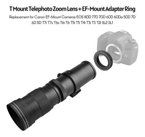 Filtros De Lente De Cámara Lente T7 550d T5 1500d T7i T6 200