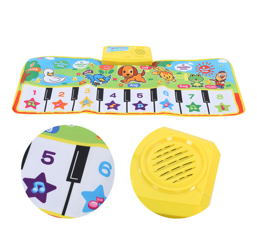 Manta Plegable Para Piano Infantil Baby Music Play Mat