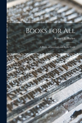 Libro Books For All: A Study Of International Book Trade ...