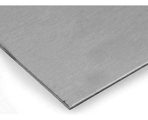 Chapa C430 1000 X 2000 X 0.7 Mm Acero Inox Esmerilada Vinil