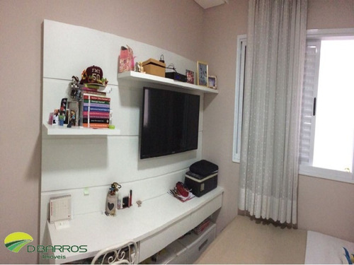 Imagem 7 de 20 de Lindo Apartamento No Residencial Splendor Jaboticabeiras Em Taubaté/sp Com 111m2 , Com 3 Dormitorios Sendo 1 Suite . - 4464 - 33992943