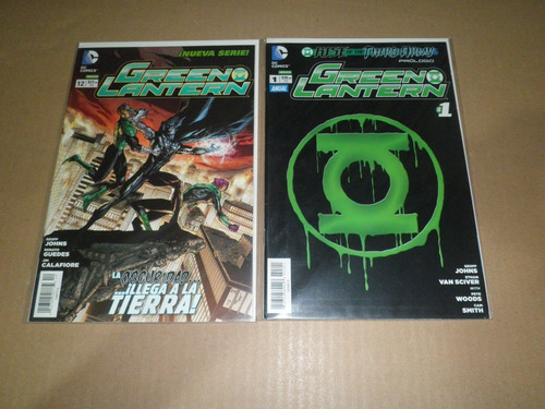 Green Lantern The New 52 0-12 Y Annual Televisa (Usado)