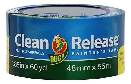 Cinta De Pintor Azul Duck Clean Release 48mm X 55mt