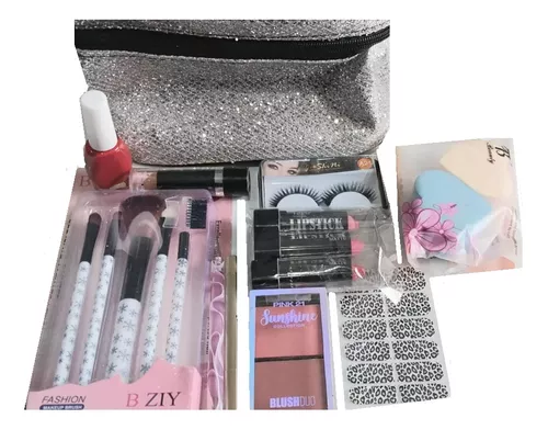 Kit Maquillaje 20 Art Portacosmetico Completo Mujer Ydnis
