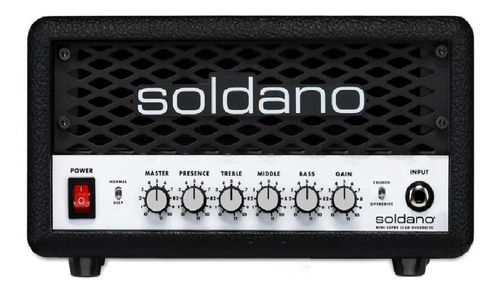 Amplificador de guitarra Soldano Slo Mini de 30 vatios - Cabezal