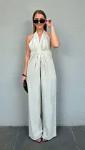 Comprar Vestido - Mono Largo Con Escote En V Y Espalda Descubierta