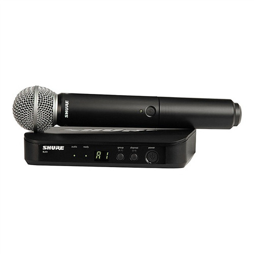 Microfone Shure Sem Fio Blx24 Br / Sm 58 Loja Credenciada