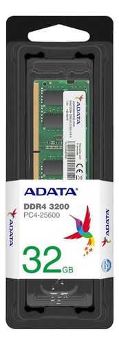 Modulo De Memoria Ram Adata 32gb 2666mhz So-dimm