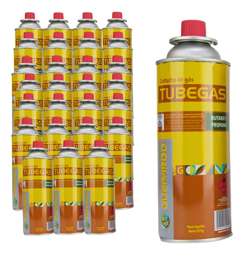 Caixa Com 28 Refil Gás Butano Cartucho Maçarico Ntk Atacado