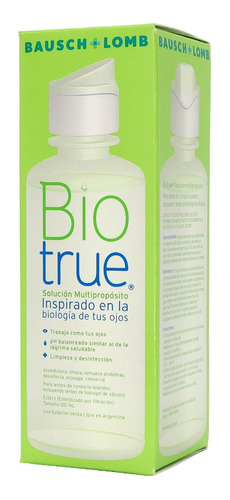 Bio True Solución Multipropósito De Lente De Contacto 120ml 