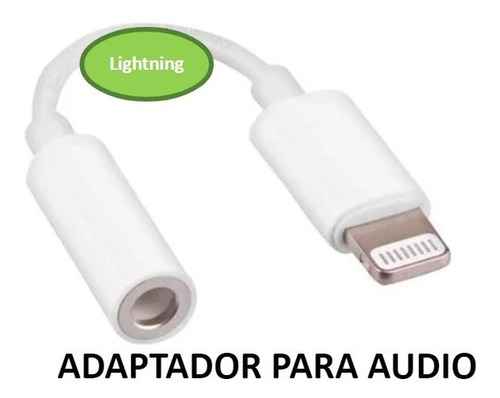 Imagen 4 de 8 de Adaptador De Audio 3.5mm Auxiliar Para iPhone iPad Jack