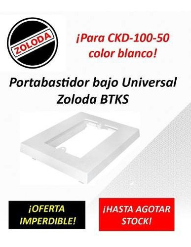 Portabastidor Btks Para Cablecanal 100 X 50 Zoloda Ckd10050