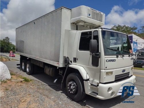 Imagem 2 de 8 de Ford Cargo 2428 Baú Thermo King Fs Caminhoes