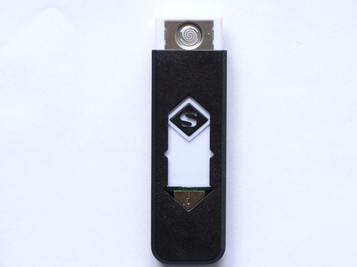 Encendedor Mechero Lighter Eléctrico Recargable Usb Delgado