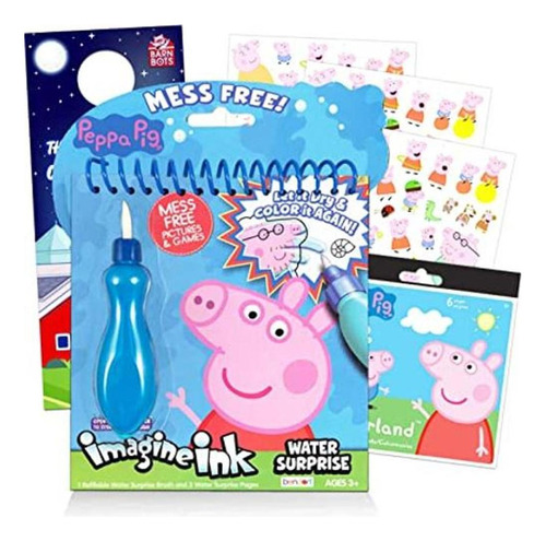 Peppa Pig Juego De Pintura Con Agua Para Niños Pequeños