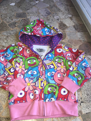 Campera Algodon. Importada. Gabba Gabba Talle 5 Años.